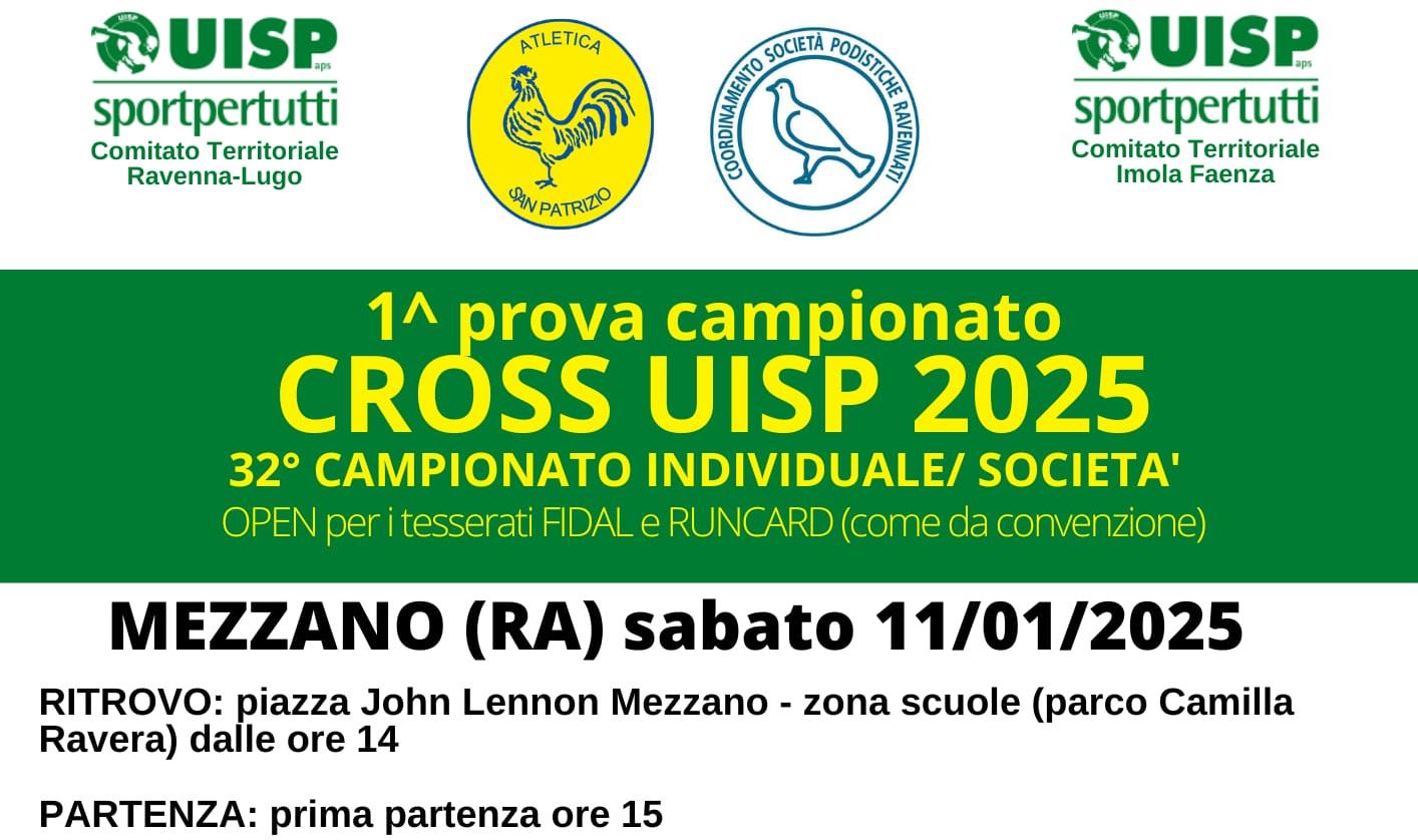 Ravenna Cross UISP 2025, 1a prova